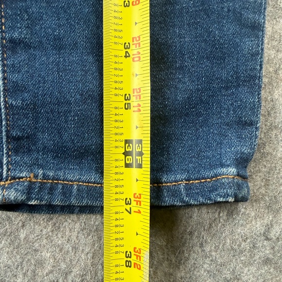 J Crew Curvy 10” Womens Size 30 Button Fly High Rise Skinny Jeans Jegging - Picture 5 of 6